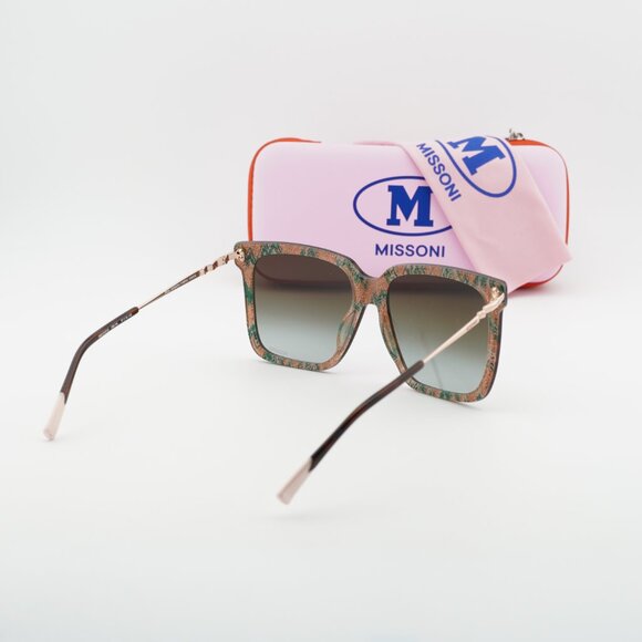 Missoni MIS 0107/S 0086 HA Sunglasses Havana Square Frame, Brown Lenses